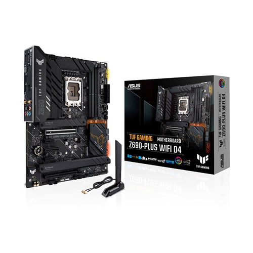 ASUS TUF GAMING Z690-PLUS WIFI D4 LGA1700 ATX Motherboard