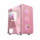 Fantech Aero CG80 Mid-Tower ATX Gaming Case (PINK)