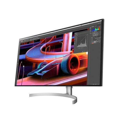 LG 32UL950-W 32 Inch 4K UHD HDR LED Monitor with Thunderbolt 3