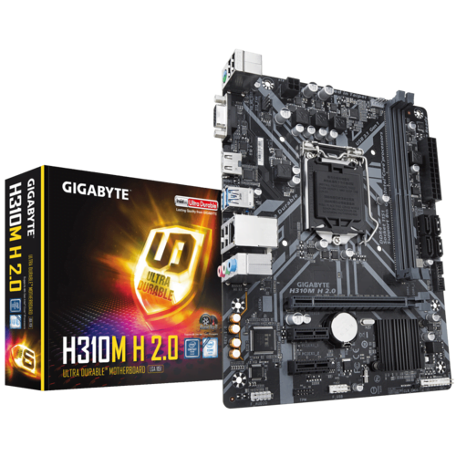 Gigabyte Intel H310M H 2.0 Ultra Durable Motherboard