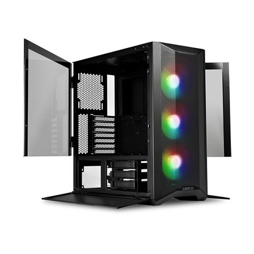 Lian Li LANCOOL II Mesh RGB Gaming Case (Black)