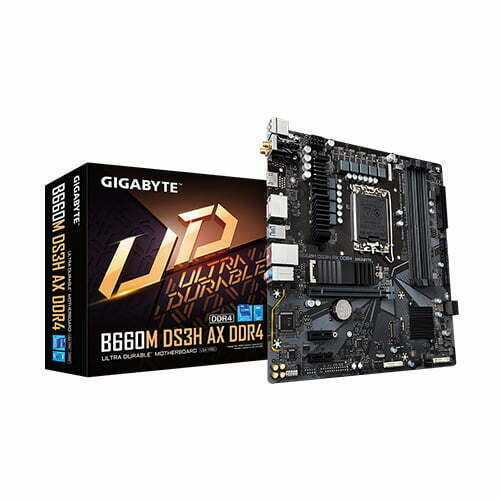 GIGABYTE B660M DS3H AX DDR4 12TH GEN MICRO ATX MOTHERBOARD