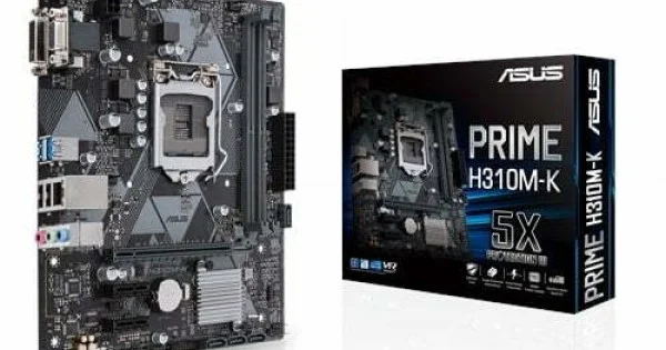 Asus PRIME H310M-K R2.0 8th Gen mATX Motherboard