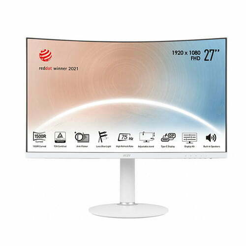 MSI Modern MD271CPW 27-inch 16:9 Curved 75 Hz VA Monitor