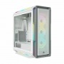 Corsair ICUE 5000T RGB Tempered Glass Mid-Tower ATX PC Case – White