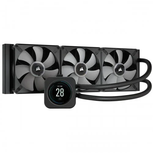 CORSAIR Launches New LCD-Equipped AIO CPU Coolers for the iCUE