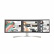 LG 49WL95C-WE 49 Inch 32:9 UltraWide Dual QHD IPS Curved LED HDR 10 Professional Monitor