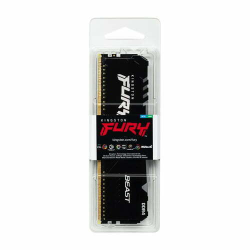 Kingston FURY Beast RGB 16GB 3600MHz DDR4 CL18 Desktop Memory