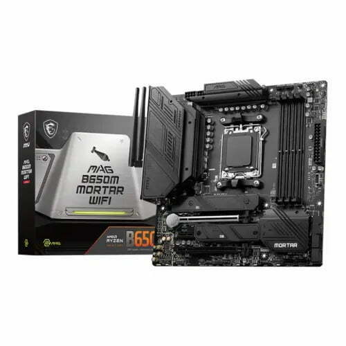 MSI MAG B650M MORTAR WIFI DDR5 AMD AM5 mATX Motherboard