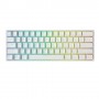 LEAVEN K620 61 Keys Full White Wired Mechanical Gaming Keyboard