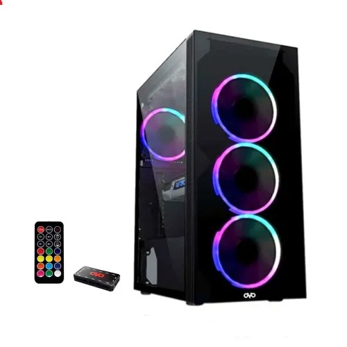 OVO X10 Mid Tower Gaming ARGB With Remote Control Case