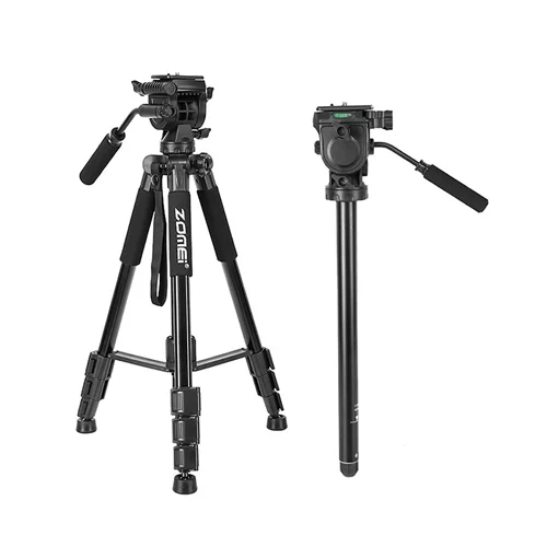 ZOMEi M8 Professional Camera Tripod 72-inch with Extension Arm Monopod  Conversion for Faster Composition and Video Shooting,Camera Tripod