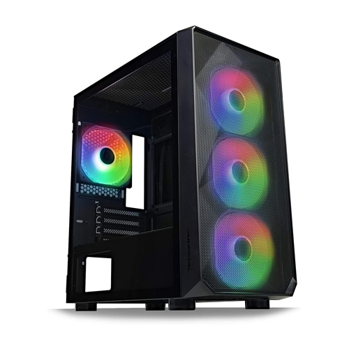 TECWARE FORGE M ARGB MATX MESH GAMING MID TOWER GAMING CASE