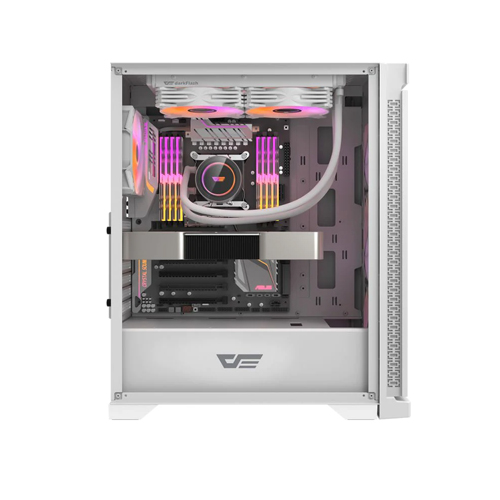 DarkFlash DK361 ATX PC Case White