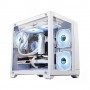 Golden Field Seaview M360 White Mini Tower Micro ATX Gaming Case