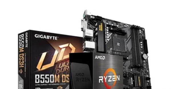 AMD Ryzen 7 5800X Eight Core 4.7GHz, Gigabyte B550 Gaming X V2 Motherboard  CPU Bundle