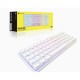 Corsair K65 RGB MINI 60% CHERRY MX Red Mechanical Gaming Keyboard (White)