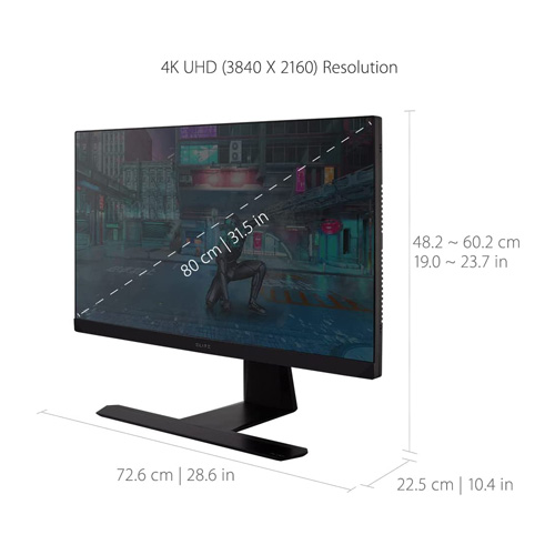 ViewSonic ELITE XG320U 32 Inch 4K UHD 1ms 150Hz Gaming Monitor