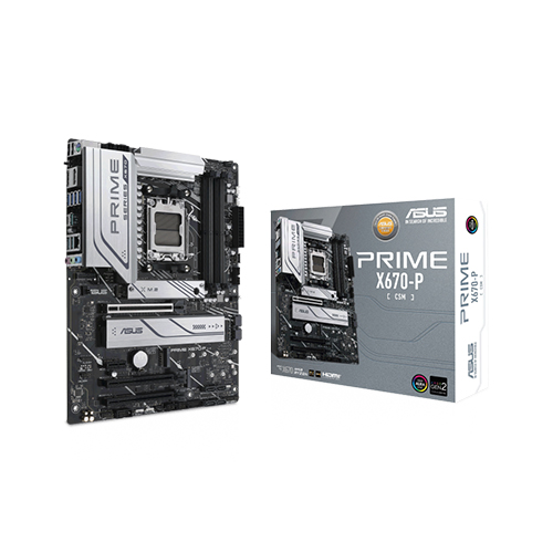 ASUS PRIME X670-P-CSM AMD Ryzen 7000 ATX Motherboard