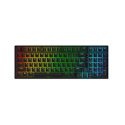 Robeetle G98 Full Sized Mechanical Gaming Keyboard | Rainbow RGB | Black