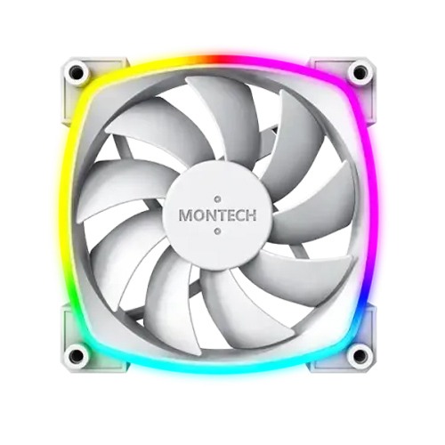 MONTECH AX120 ARGB PWM fan White