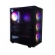 Revenger Bomber Mid Tower ATX RGB Gaming Case BLACK