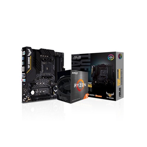AMD Ryzen 5 5600 Desktop Processor And ASUS TUF GAMING B450M-PRO II Micro-ATX Gaming Motherboard Combo