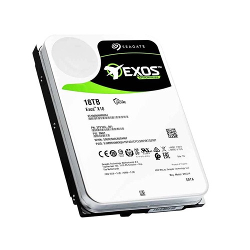 SEAGATE 18TB ST18000NM000J EXOS X18 Cache SATA Enterprise HDD