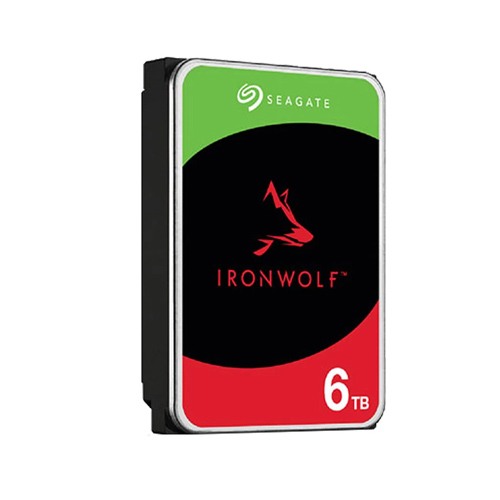 SEAGATE IRONWOLF ST6000VN006 6TB 5400 RPM 256MB Cache SATA NAS HDD 