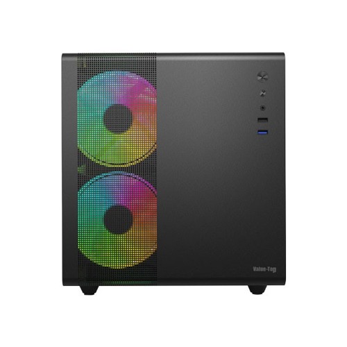 Value-Top  V300 black micro ATX Compact Gaming Casing