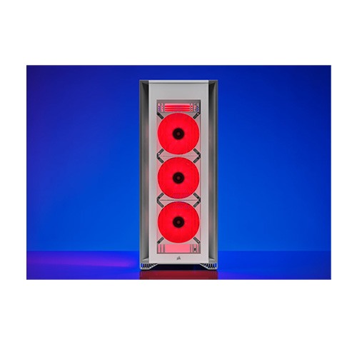 CORSAIR ML120 LED ELITE Red Premium 120mm PWM Magnetic Levitation Fan (White)