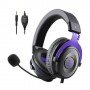 EKSA E900 Noise Cancelling Stereo Gaming Purple Headset
