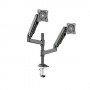 KALOC KLC-DH200 17-35 INCH  DOUBLE ARM FLEXI MONITOR STAND