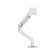 Kaloc KLC-DS160 22-40 inch Silver Adjustable Single Arm Monitor Mount Stand