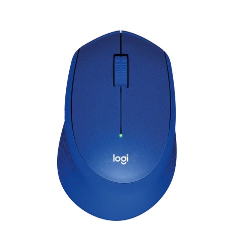 Logitech M331 Silent Wireless Blue Mouse