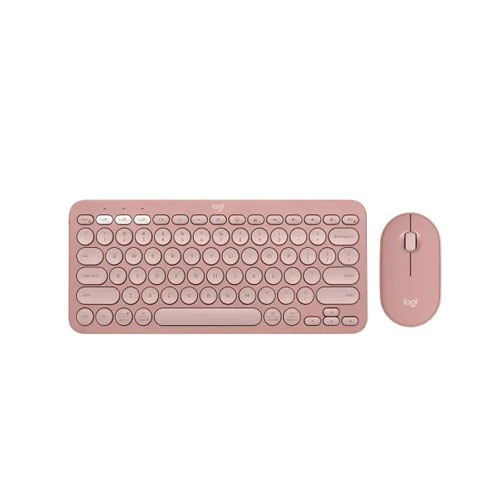 Logitech Pebble 2 Tonal ROSE Bluetooth Keyboard & Mouse Combo