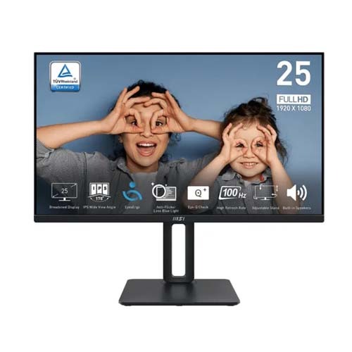 MSI Pro MP251P 24.5" FHD 100Hz Height Adjustable Monitor