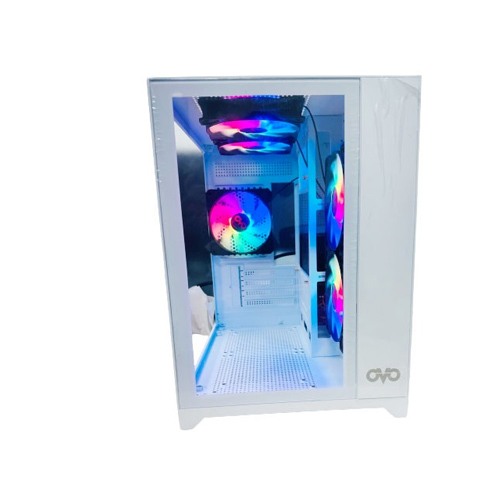OVO SEAVIEW FH-919 MINI RGB GAMING CASE (WHITE)