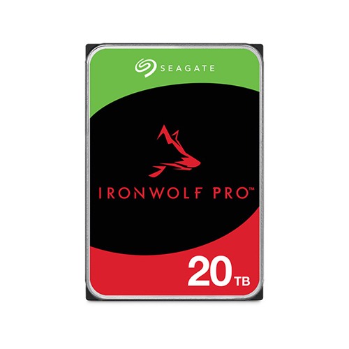 Seagate IronWolf Pro 20TB 3.5-inch 7200RPM SATA NAS HDD