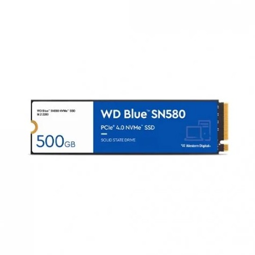 WD Blue SN580 GEN 4 M.2 NVMe 500GB SSD