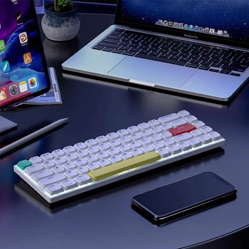 XINMENG C68 Three Mode Low Profile Mechanical Keyboard